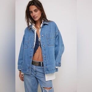 Free people Madison Jean jacket.